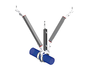 單吊式管道雙向支撐